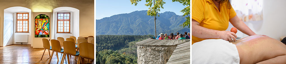 Gesundheit mit Weitblick auf Burg Altpernstein